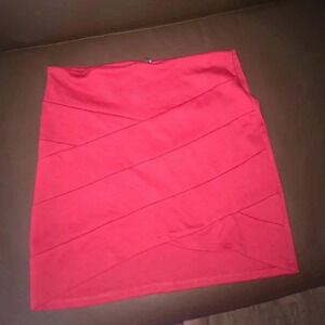 Red Mini Skirt
